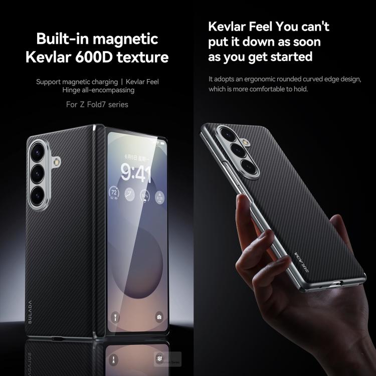 SULADA 600D Kevlar Texture PC Shockproof Phone Case