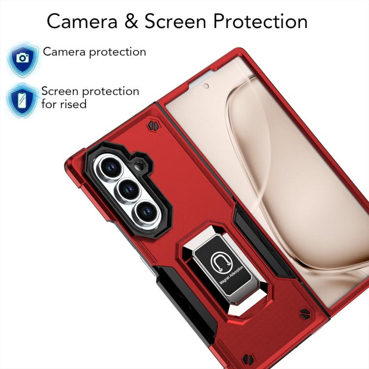 Non-slip Shockproof Armor Phone Case with Ring Holder