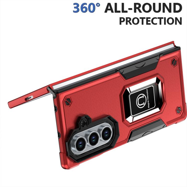 Non-slip Shockproof Armor Phone Case with Ring Holder