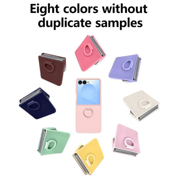 Large Window Ring Holder Skin Feel PC Phone Case