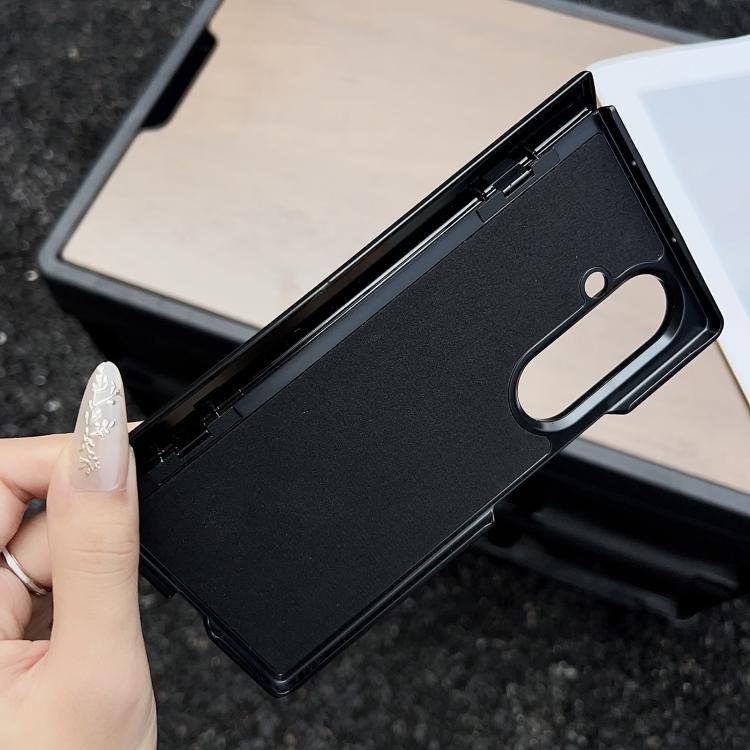Folding Shaft Magsafe Crazy Horse Texture Leather Phone Case