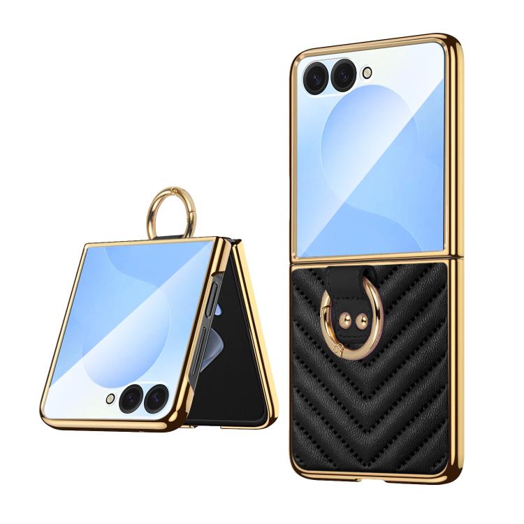 VIETAO Dream Series Metal Ring Leather Phone Case