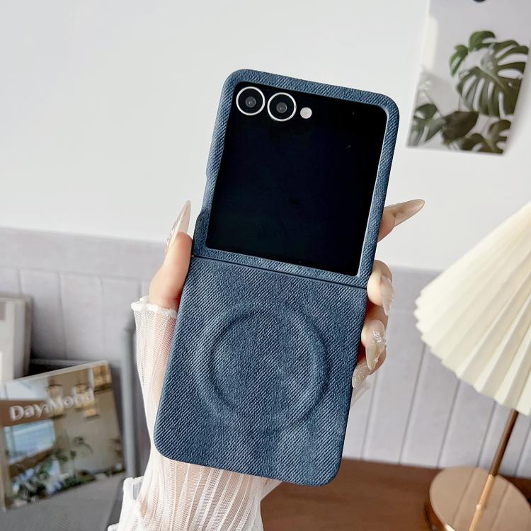 Denim MagSafe Magnetic PC + PU Phone Case