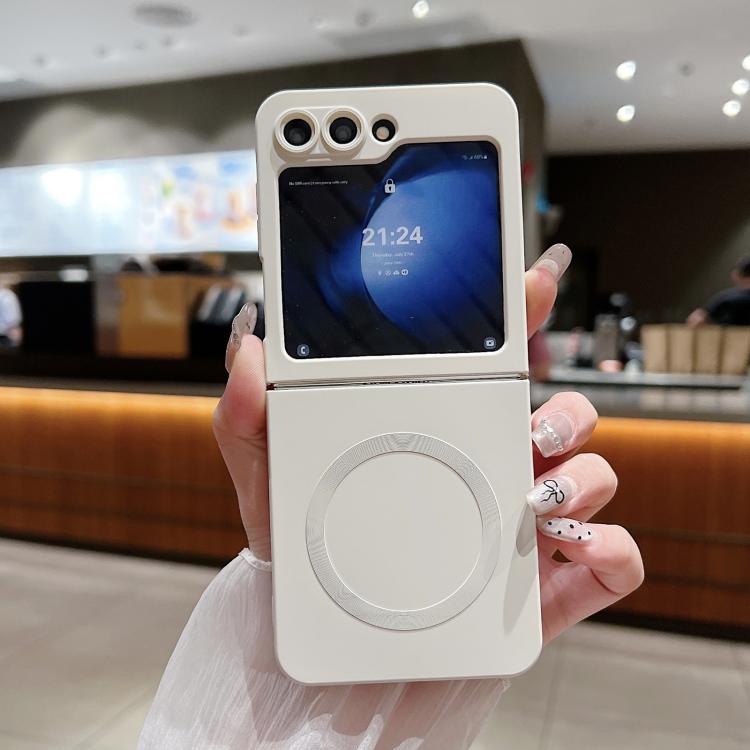 Solid Color Liquid Silicone MagSafe Magnetic Phone Case