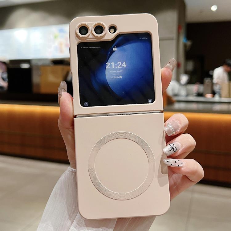 Solid Color Liquid Silicone MagSafe Magnetic Phone Case