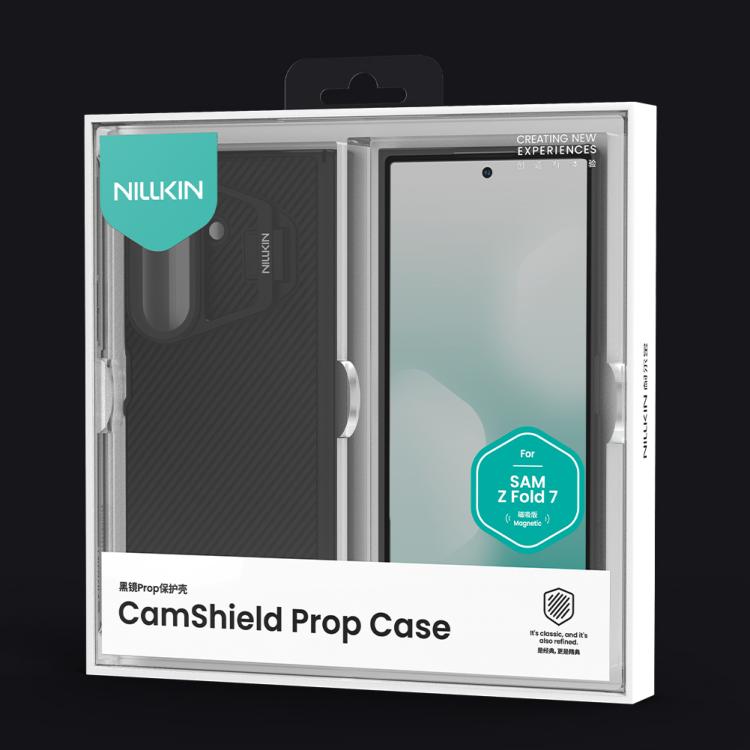 NILLKIN CamShield Prop Texture Transparent Mirror Cover MagSafe Magnetic PC Phone Case