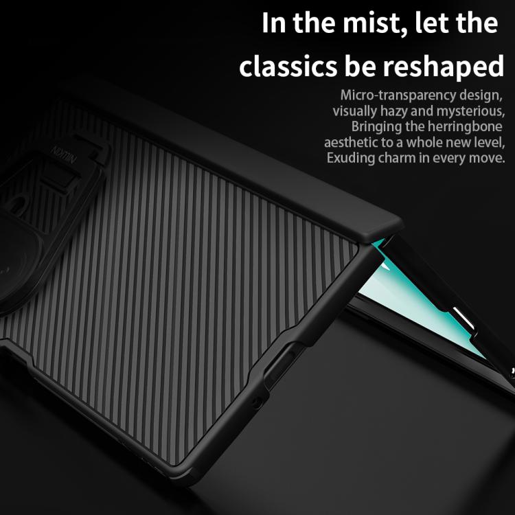 NILLKIN CamShield Prop Texture Transparent Mirror Cover MagSafe Magnetic PC Phone Case