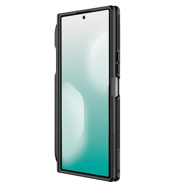 NILLKIN CamShield Prop Transparent Mirror Cover MagSafe Magnetic Translucent PC Phone Case with Stylus