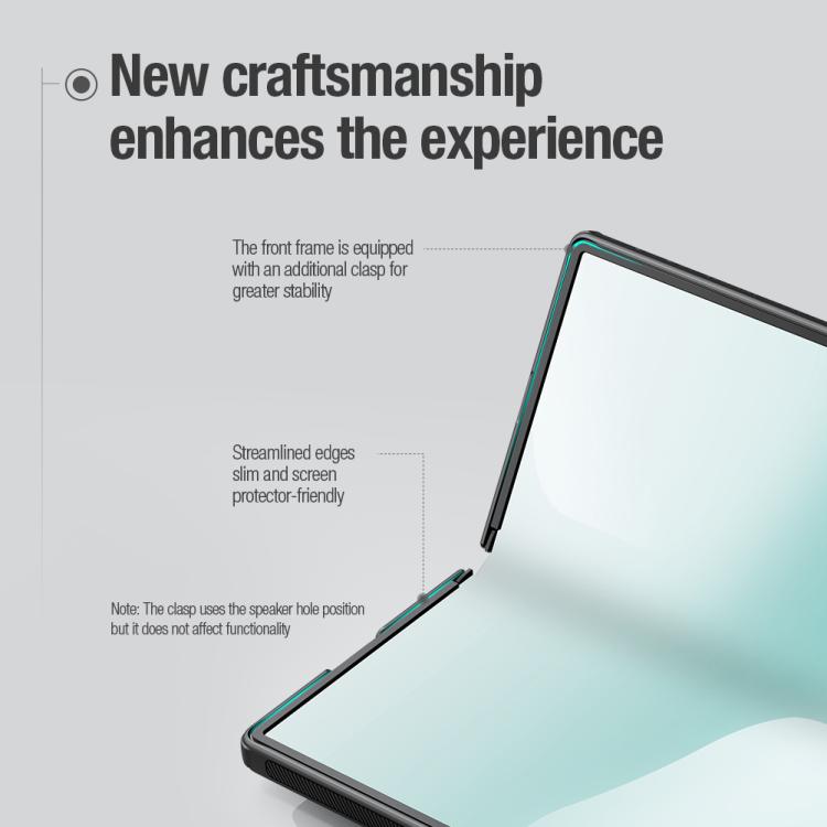 NILLKIN Frosted Fold PC + TPU Phone Case