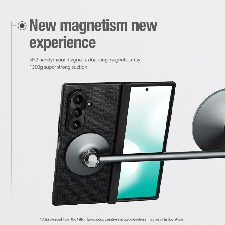 NILLKIN Frosted Fold PC + TPU MagSafe Magnetic Phone Case