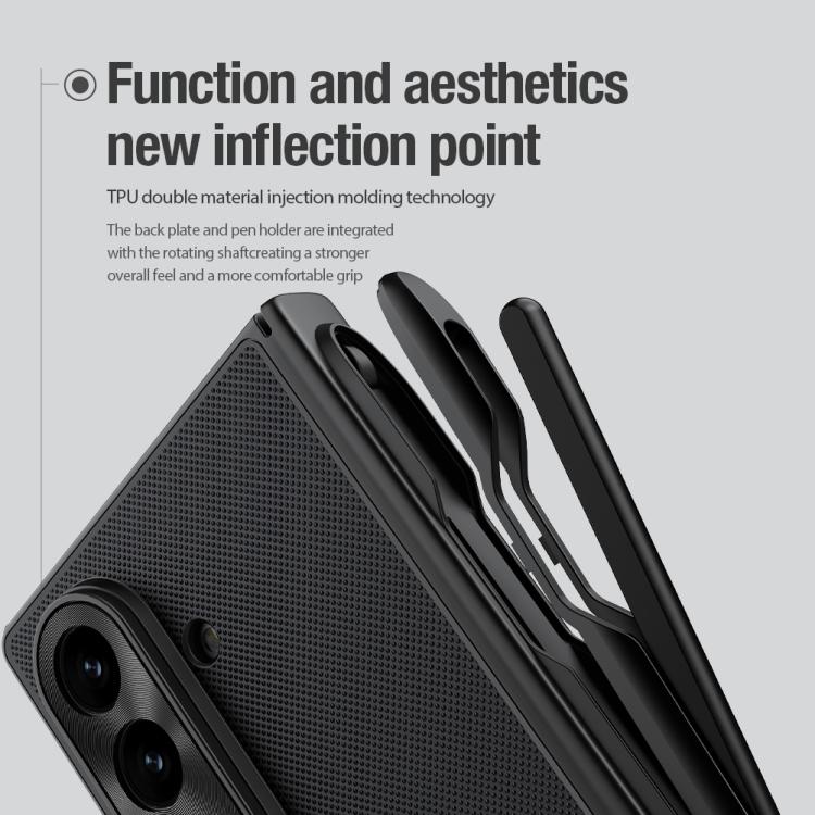 NILLKIN Frosted Fold PC + TPU Phone Case with Stylus