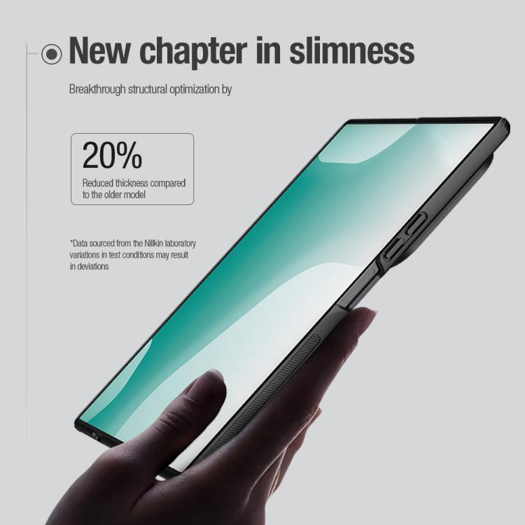 NILLKIN Frosted Fold PC + TPU Phone Case with Stylus
