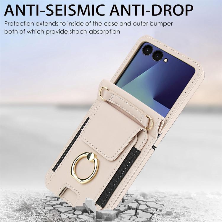 Ring Holder Wallet Card Slot Leather Phone Case