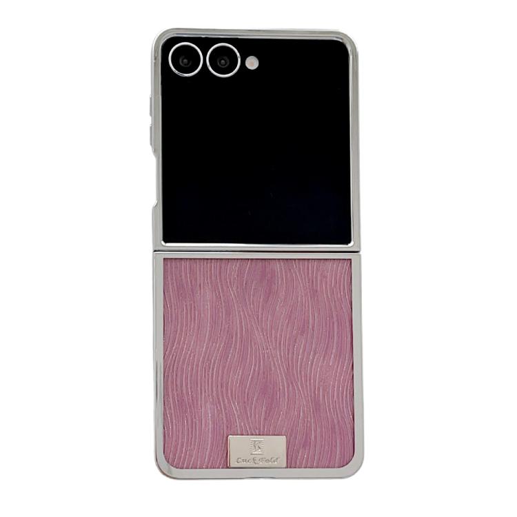 Plating Frame Glitter Paper Nameplate Full Coverage Phone Case