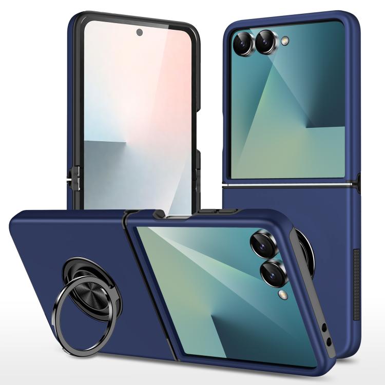 PC + TPU Magnetic Phone Case with Invisible Ring Holder