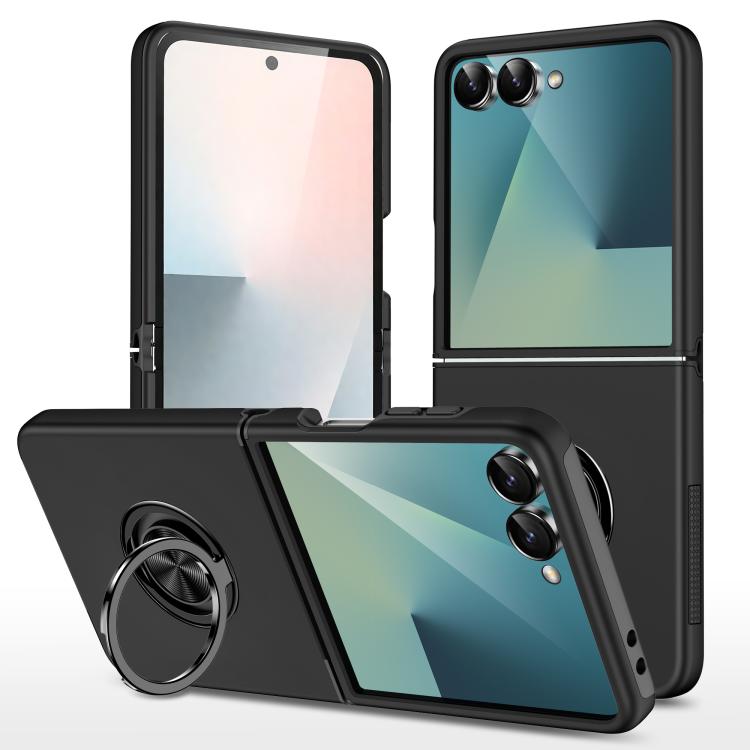 PC + TPU Magnetic Phone Case with Invisible Ring Holder