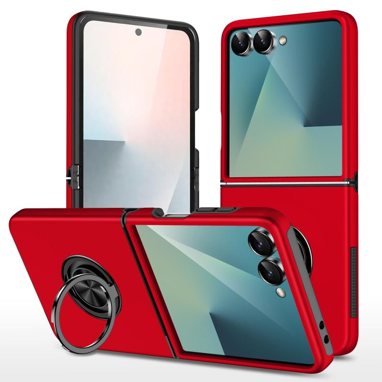 PC + TPU Magnetic Phone Case with Invisible Ring Holder