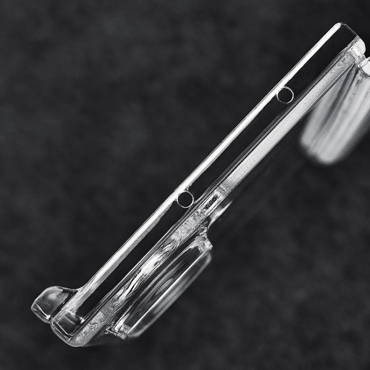 Transparent PC Dual Axis Shockproof Phone Case