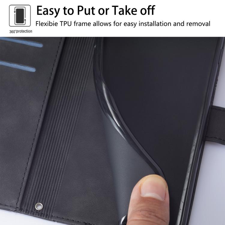 3D Embossed Flip Leather Phone Case