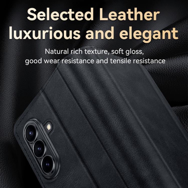 SULADA All-inclusive Magnetic Snap Flip Leather Phone Case