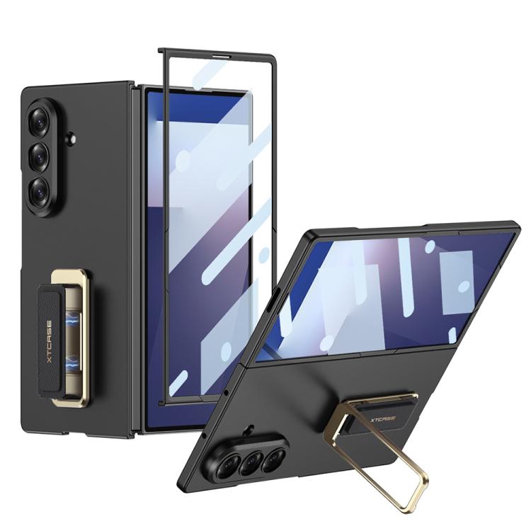 GKK Integrated Ultra-thin Full Cover Wristband Phone Case with Rotating Bracket