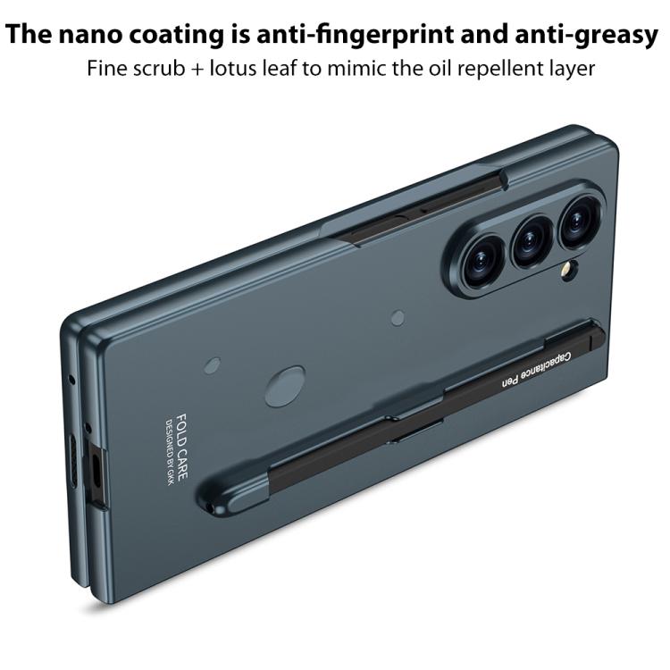 GKK Integrated Ultra-thin Full Cover Phone Case with Pen Slot, Not Included Pen