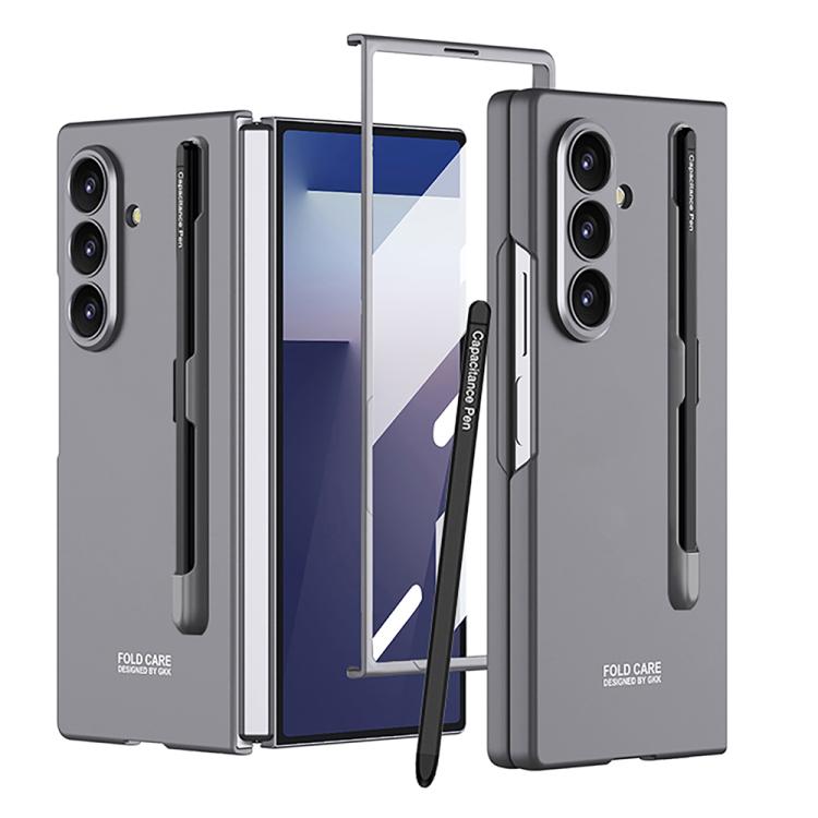 GKK Integrated Ultra-thin Full Cover Phone Case with Pen Slot, Not Included Pen