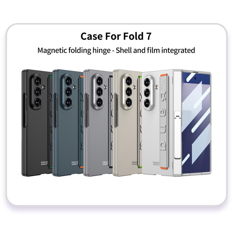 GKK Integrated Magnetic Folding Hinged Wristband Phone Case with Side Bracket