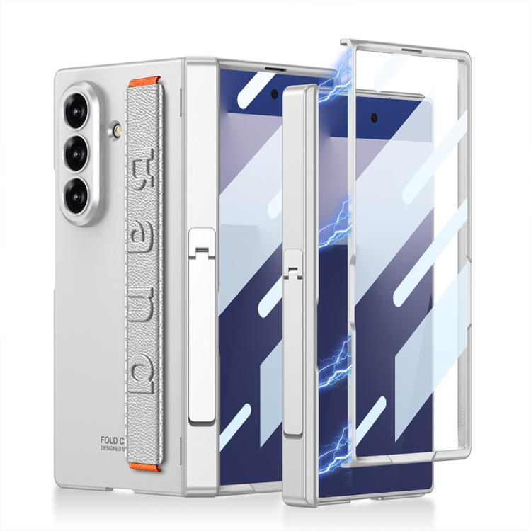GKK Integrated Magnetic Folding Hinged Wristband Phone Case with Side Bracket