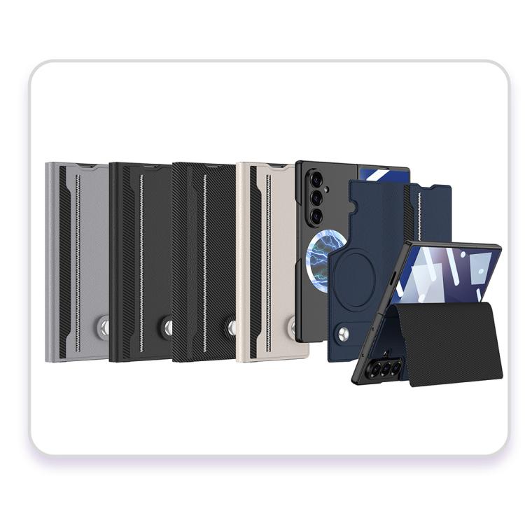 GKK Integrated MagSafe Magnetic Split Flip Leather Phone Case