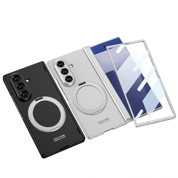 GKK Integrated Magnetic Folding Hinge Full Coverage Phone Case with Rotating Bracket