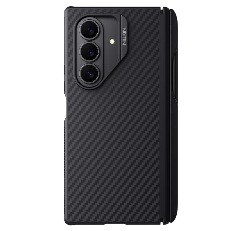 NILLKIN Fiber Shield Pro Magnetic Version Aramid Fiber TPU Phone Case with Stylus