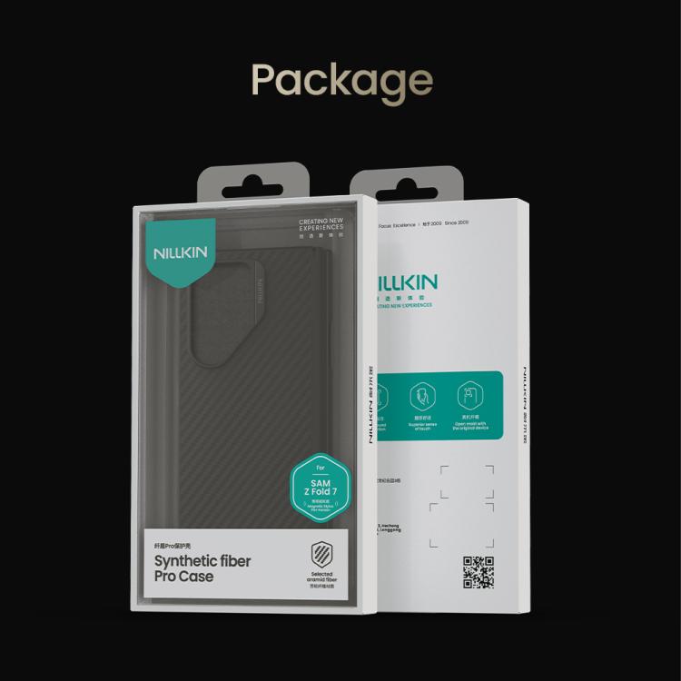 NILLKIN Fiber Shield Pro Magnetic Version Aramid Fiber TPU Phone Case with Stylus