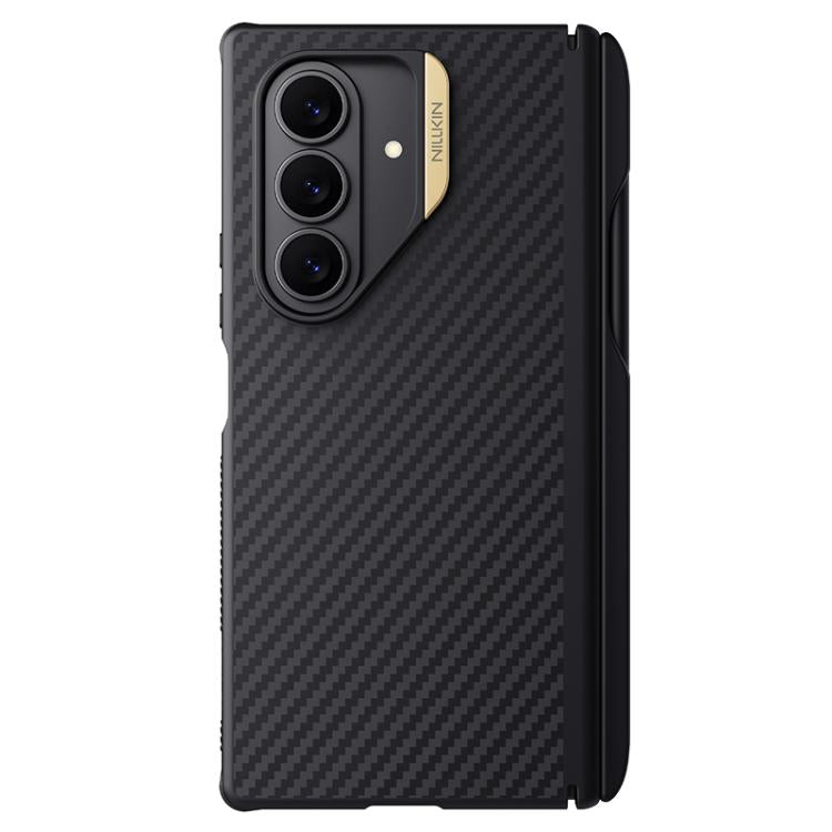 NILLKIN Fiber Shield Pro Magnetic Version Aramid Fiber TPU Phone Case with Stylus