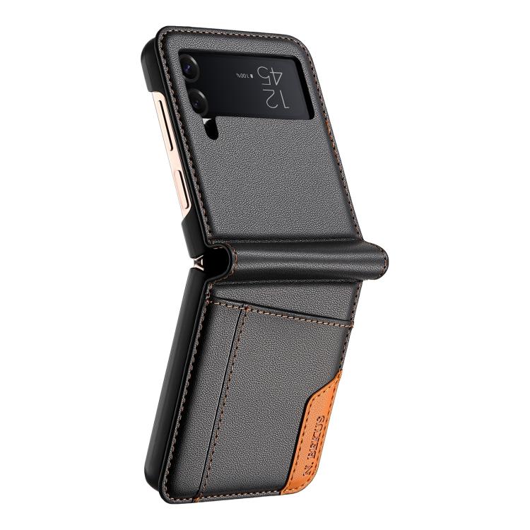 N.BEKUS P3 RFID Stitching Magnetic Flip Leather Phone Case