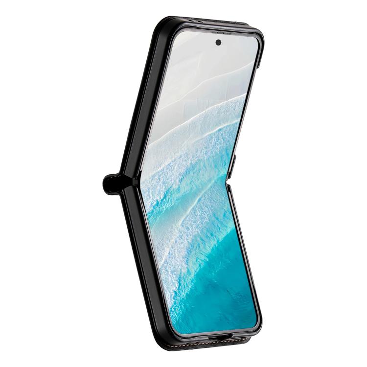 N.BEKUS P3 RFID Stitching Magnetic Flip Leather Phone Case