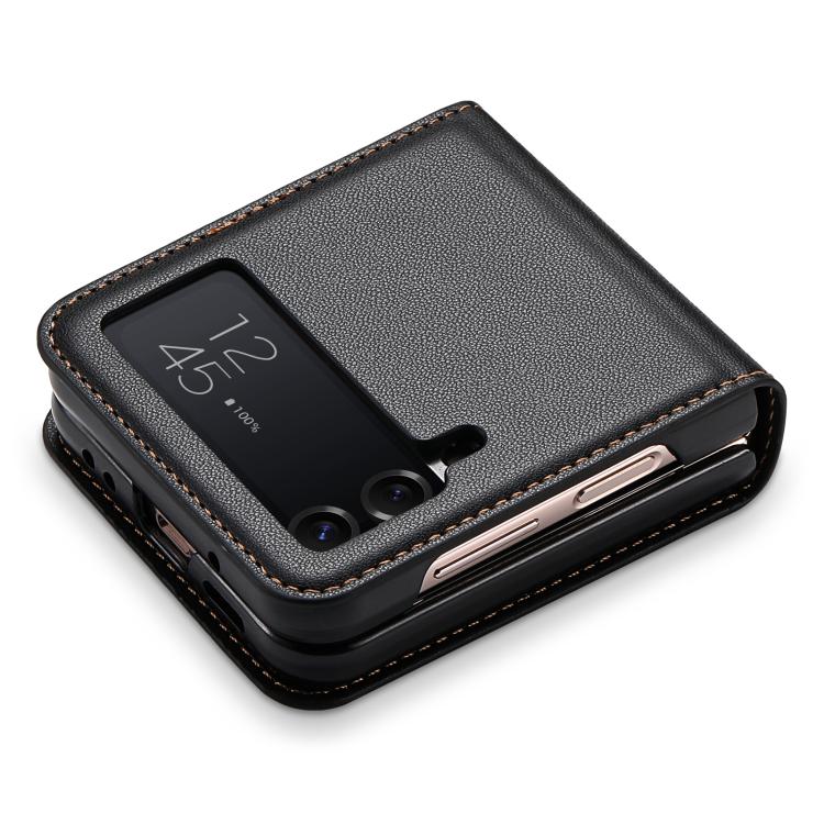 N.BEKUS P3 RFID Stitching Magnetic Flip Leather Phone Case