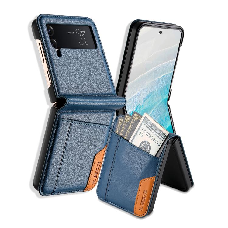N.BEKUS P3 RFID Stitching Magnetic Flip Leather Phone Case