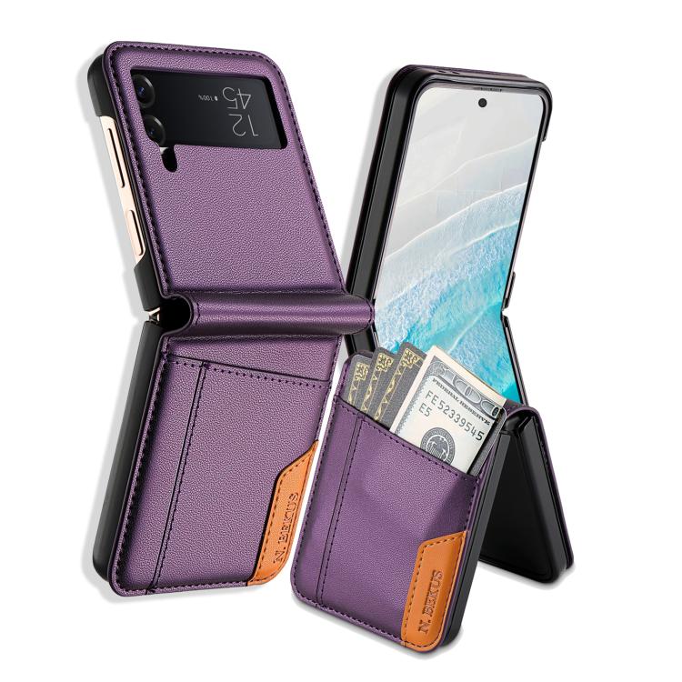 N.BEKUS P3 RFID Stitching Magnetic Flip Leather Phone Case