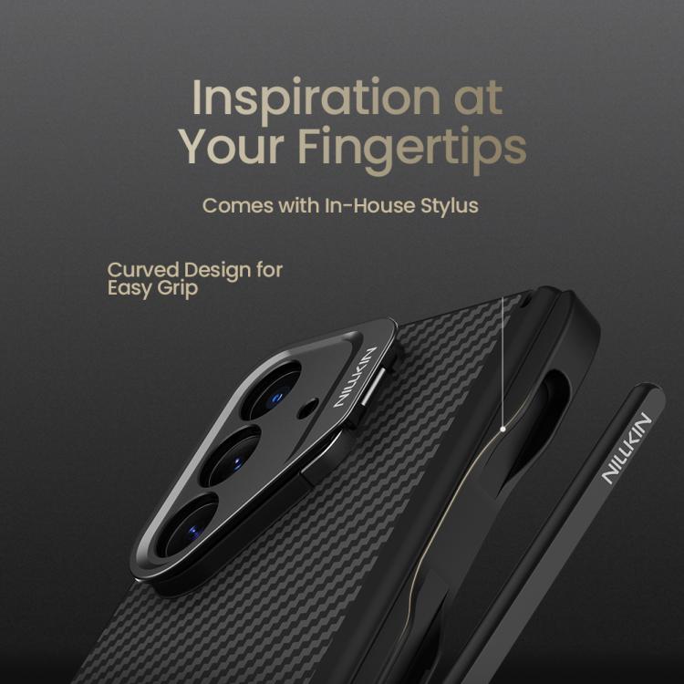 NILLKIN Aramid Fiber Magnetic Version Phone Case with Stylus