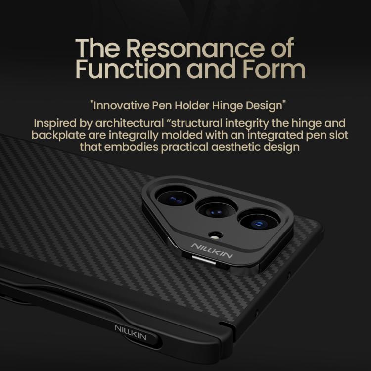 NILLKIN Aramid Fiber Magnetic Version Phone Case with Stylus