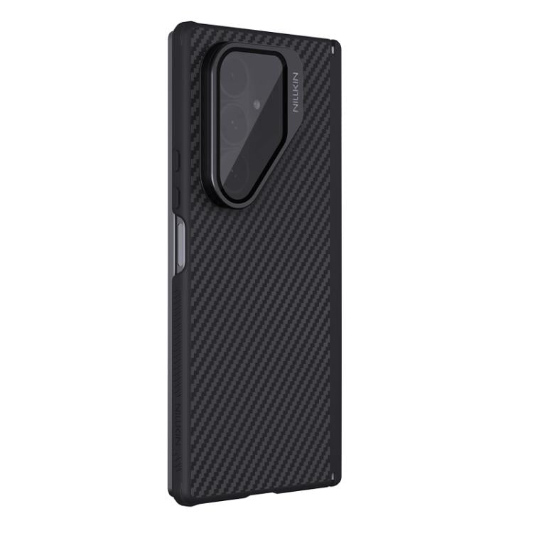 NILLKIN Aramid Fiber Transparent Mirror Cover Magnetic Version Phone Case
