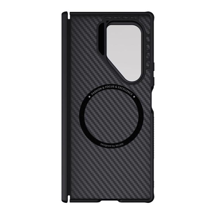 NILLKIN Aramid Fiber Transparent Mirror Cover Magnetic Version Phone Case