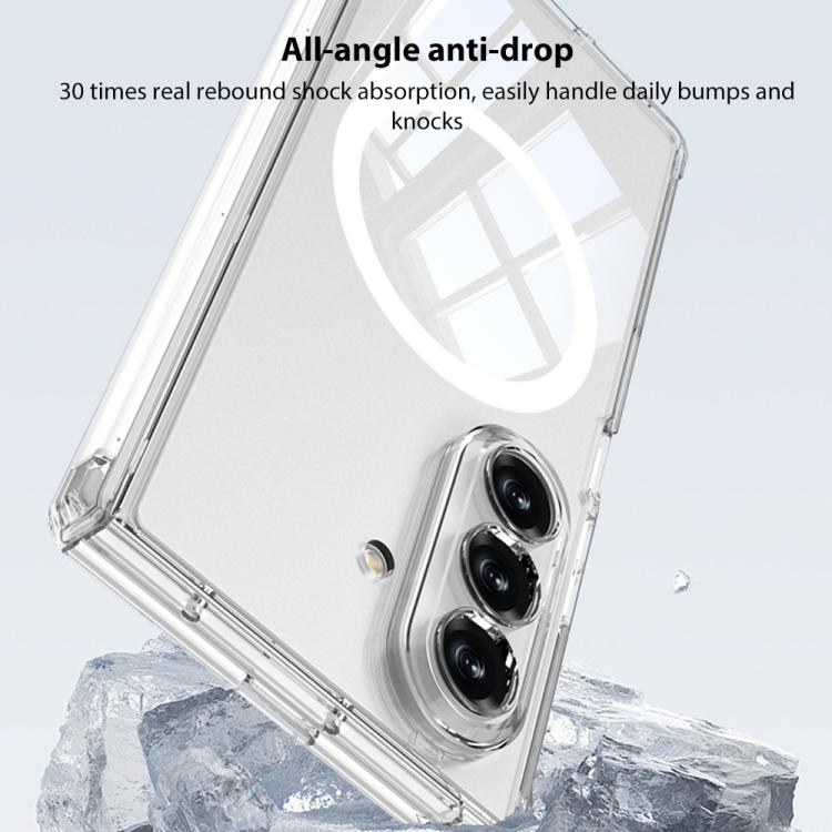 GKK MagSafe Magnetic Hinge Folding Airbag Full Cover Phone Case