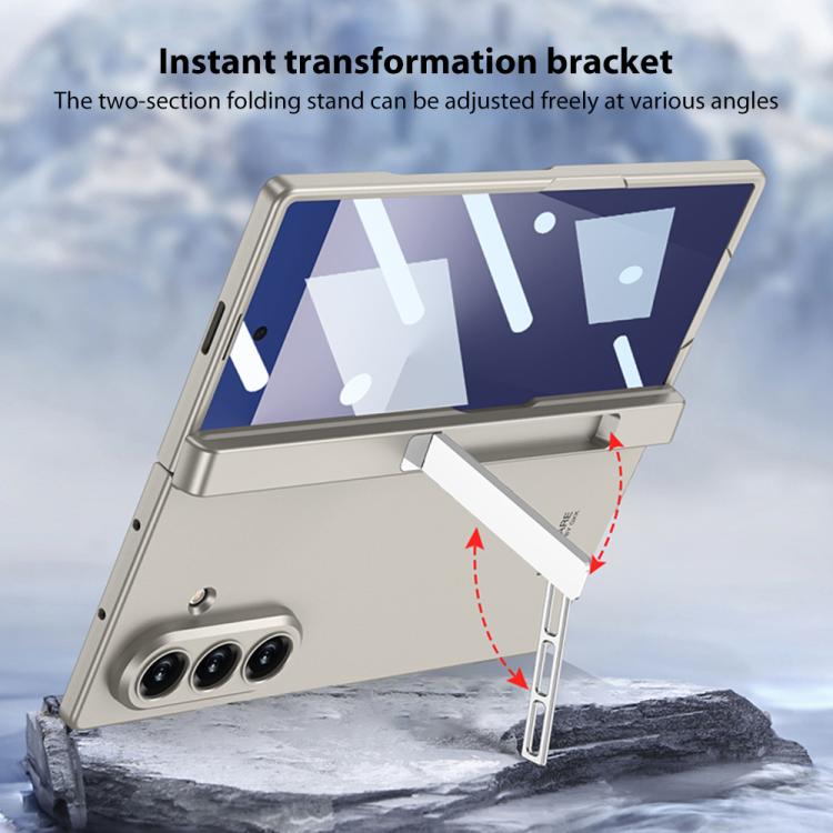GKK Integrated Magnetic Folding Hinge Full Coverage Phone Case with Side Bracket