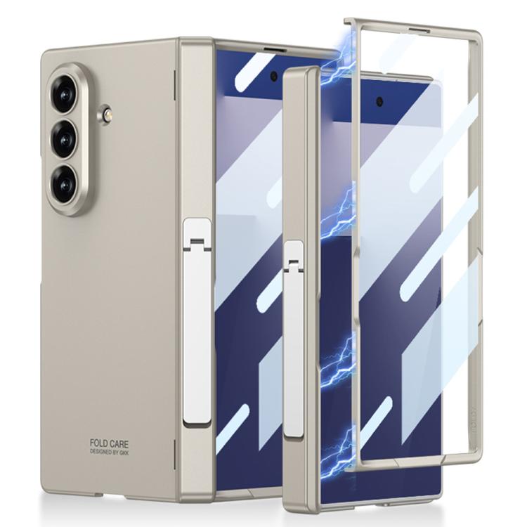 GKK Integrated Magnetic Folding Hinge Full Coverage Phone Case with Side Bracket