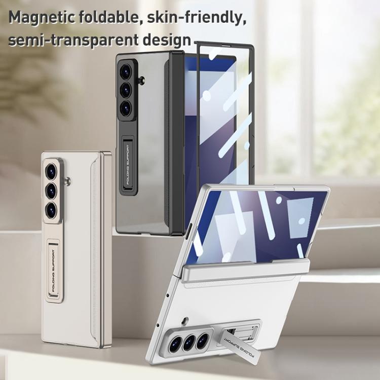 GKK Integrated Magnetic Translucent Phone Case with Holder