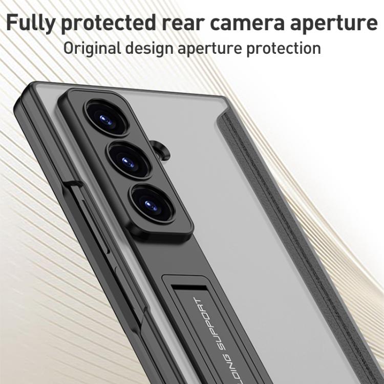 GKK Integrated Magnetic Translucent Phone Case with Holder