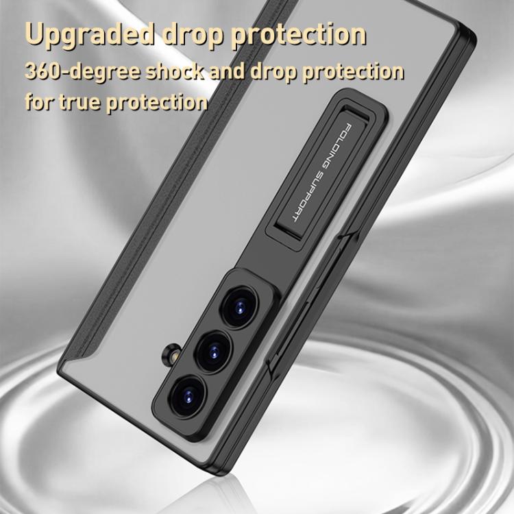 GKK Integrated Magnetic Translucent Phone Case with Holder
