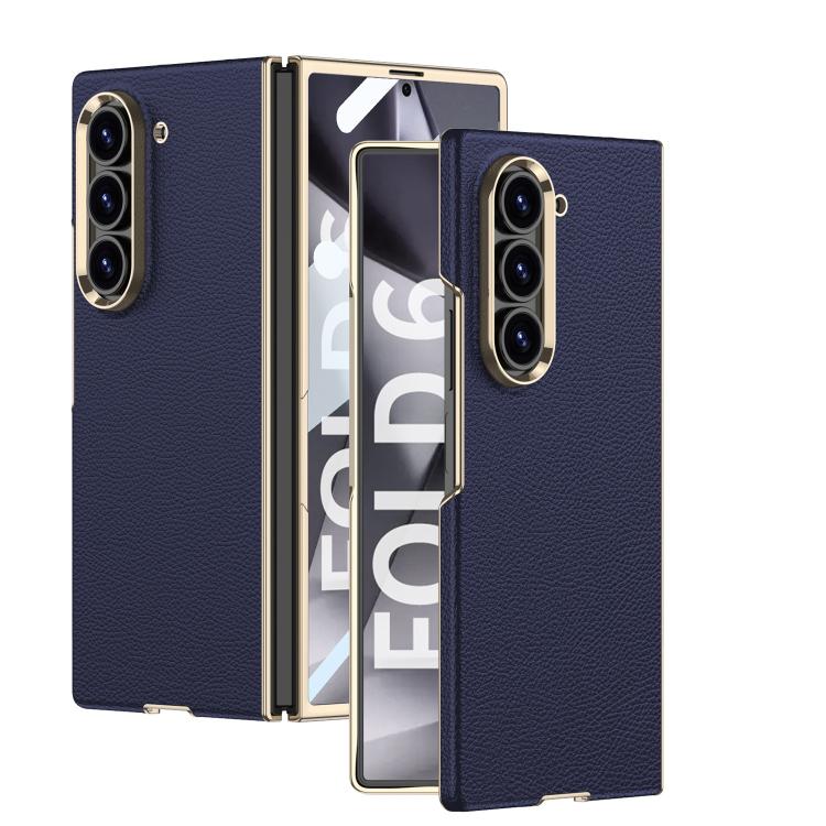 GKK Integrated Plating Leather Phone Case